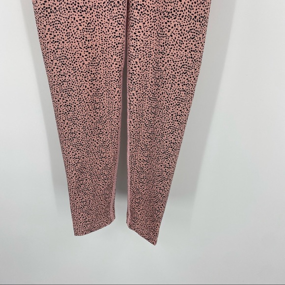 Malo Pink Animal Print Leggings XS - Picture 3 of 9